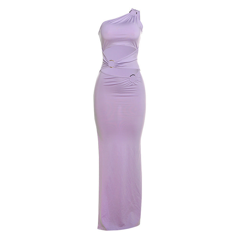 Slim Fit Sexy Temperament Slit Dress
