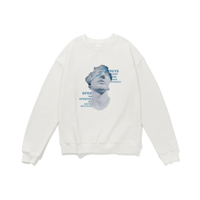 Fashion Personality New Men's Round Neck Sweater