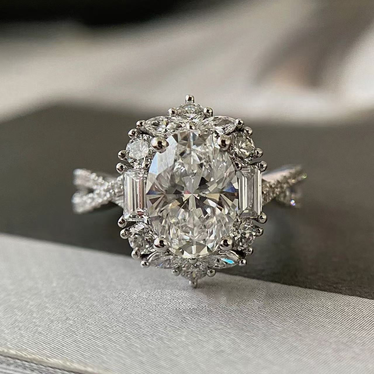 Adjustable Zirconia Wedding Ring