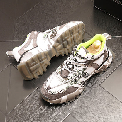 Super Fire All-Match Net Celebrity Shoes Men's Trendy ShoesSports Casual Shoes