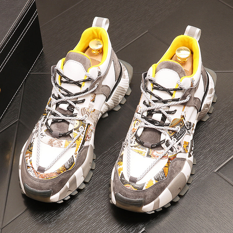 Super Fire All-Match Net Celebrity Shoes Men's Trendy ShoesSports Casual Shoes