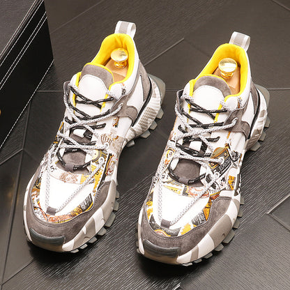 Super Fire All-Match Net Celebrity Shoes Men's Trendy ShoesSports Casual Shoes