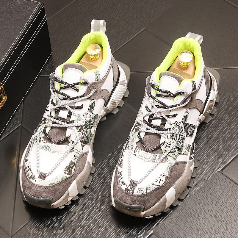 Super Fire All-Match Net Celebrity Shoes Men's Trendy ShoesSports Casual Shoes