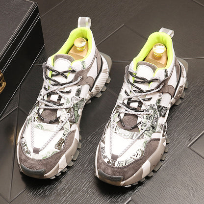 Super Fire All-Match Net Celebrity Shoes Men's Trendy ShoesSports Casual Shoes