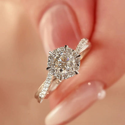 Adjustable Zirconia Wedding Ring