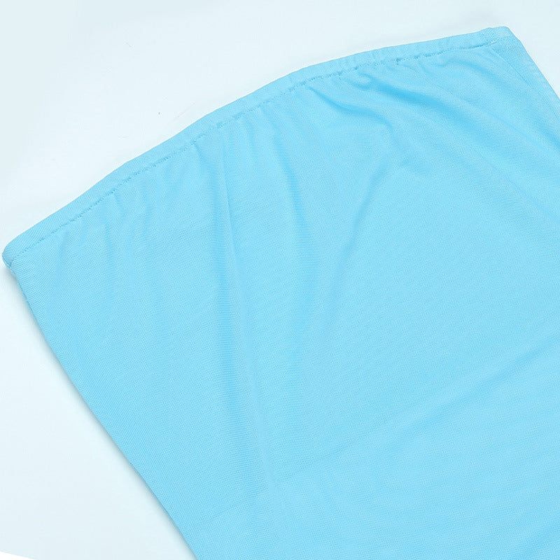 Vacation Spice Skirt Mesh See Through