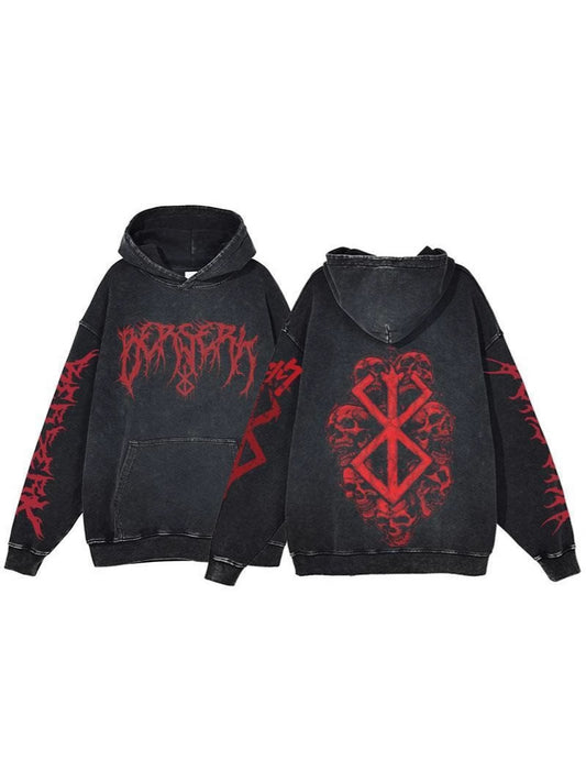 Cotton Hooded Sweatshirt