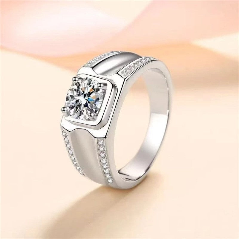 Adjustable Zirconia Wedding Ring