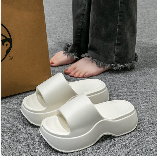 Womens Non-Slip Height-Enhancing Slippers For Home Indoor And Outdoor Wear