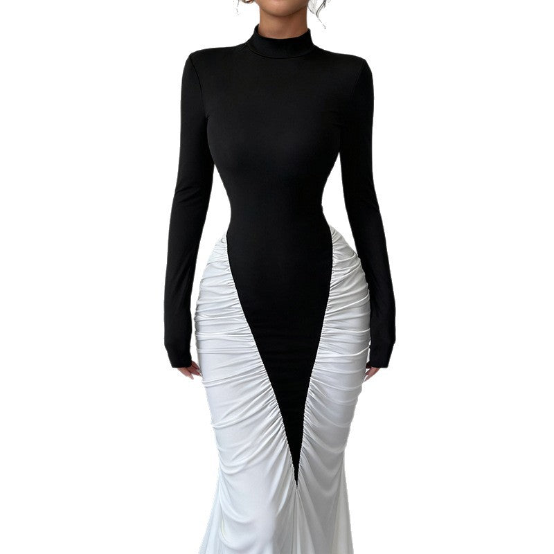 Sleeveless Backless Hugging Midi Dress