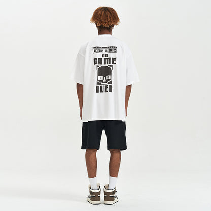 Creative Printing Men's And Women's Loose T-shirt
