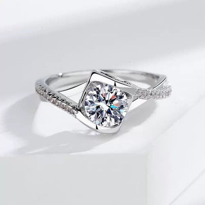 Adjustable Zirconia Wedding Ring