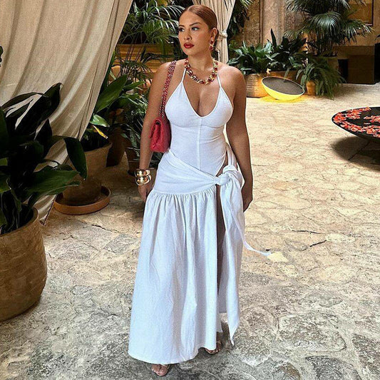 Slim Fit Tied Skirt Suit Women