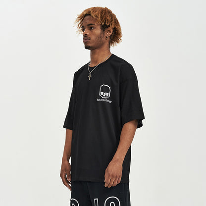 Creative Printing Men's And Women's Loose T-shirt