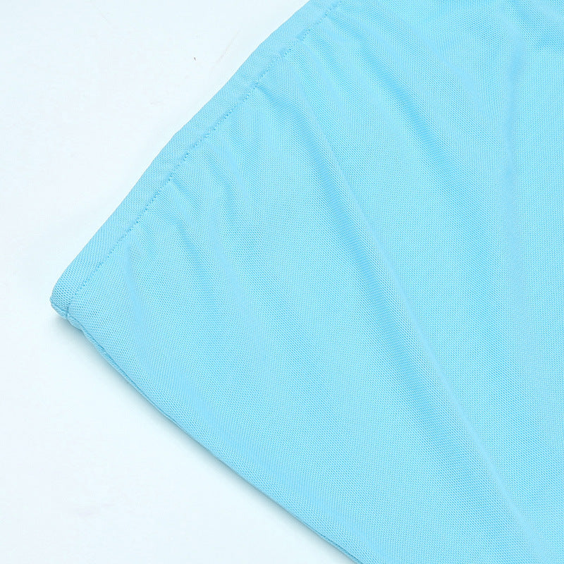 Vacation Spice Skirt Mesh See Through