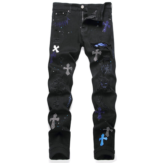 Mens Denim Trousers
