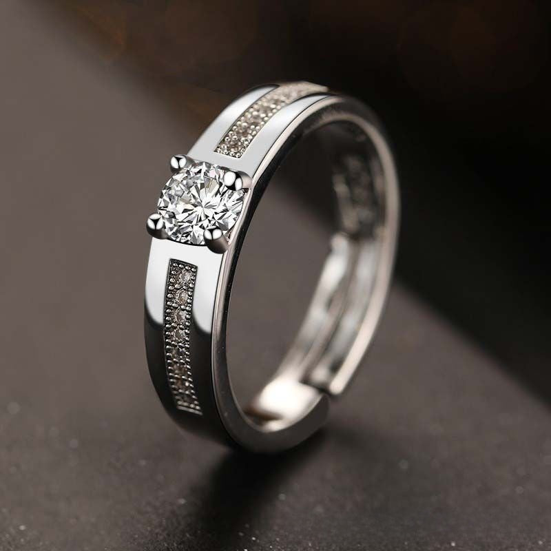 Adjustable Zirconia Wedding Ring