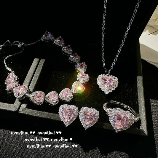 zircon jewelry set